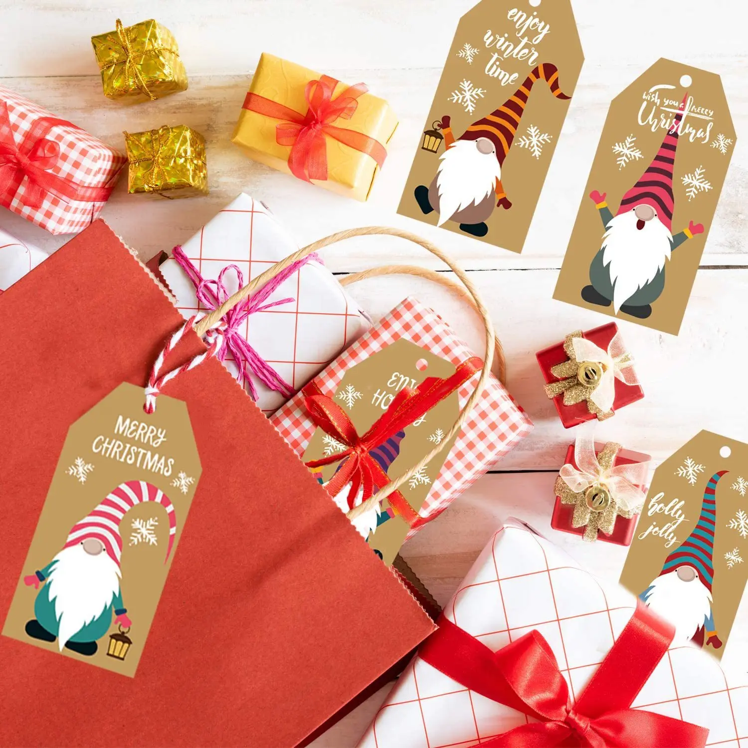 100pcs Merry Christmas Gift Tags Kraft Paper Card Hang Tag Gift Bags Decoration decor christmas decorations christmas decor
100pcs Merry Christmas Gift Tags Kraft Paper Card Hang Tag Gift Bags Decoration decor christmas decorations christmas decor