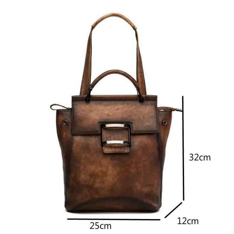 YourSeason 2021 Vintage Women Genuine Leather Backpack Handmade Cowhide Large Capacity Ladies Backpacks Travel Bags
YourSeason 2021 Vintage Women Genuine Leather Backpack Handmade Cowhide Large Capacity Ladies Backpacks Travel Bags