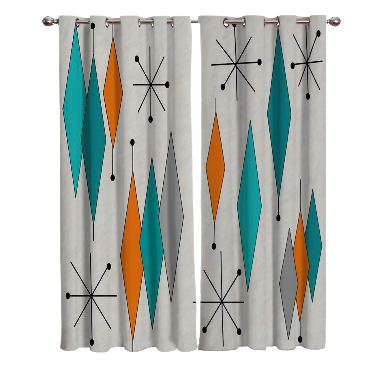Medieval Retro Geometry Window Treatments Curtains Valance Living Room Curtains Bedroom Kitchen Curtain Kids Room Home Decor
Medieval Retro Geometry Window Treatments Curtains Valance Living Room Curtains Bedroom Kitchen Curtain Kids Room Home Decor