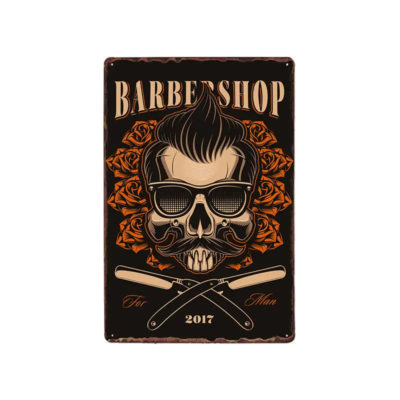 Vintage Barber Shop Metal Signs Barbershop Poster Cafe Bar Pub Retro Metal Sign Decorative Plaque Pub Haircut And Shave Beard I
Vintage Barber Shop Metal Signs Barbershop Poster Cafe Bar Pub Retro Metal Sign Decorative Plaque Pub Haircut And Shave Beard I