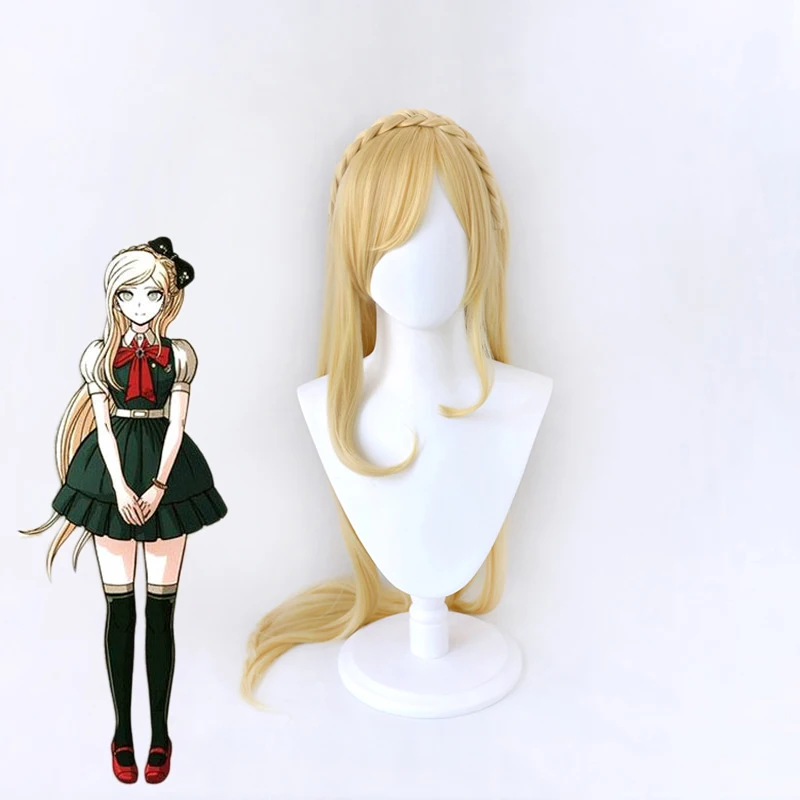 Супер Dangan-Ronpa 2 - Sayonara Zetsubou Gakuen Sonia Nevermind Косплей парики длинные прямые синтетические волосы Аниме игра парик Желтый
Супер Dangan-Ronpa 2 - Sayonara Zetsubou Gakuen Sonia Nevermind Косплей парики длинные прямые синтетические волосы Аниме игра парик Желтый