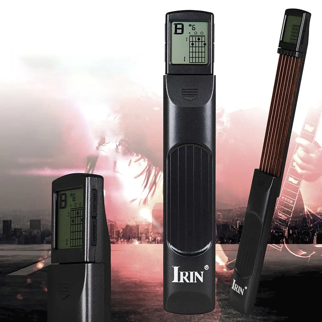 Карманный тренажер для гитары с вращающимся светодиодным экраном 100, общие Аккорды для гитарного грифа
Карманный тренажер для гитары с вращающимся светодиодным экраном 100, общие Аккорды для гитарного грифа