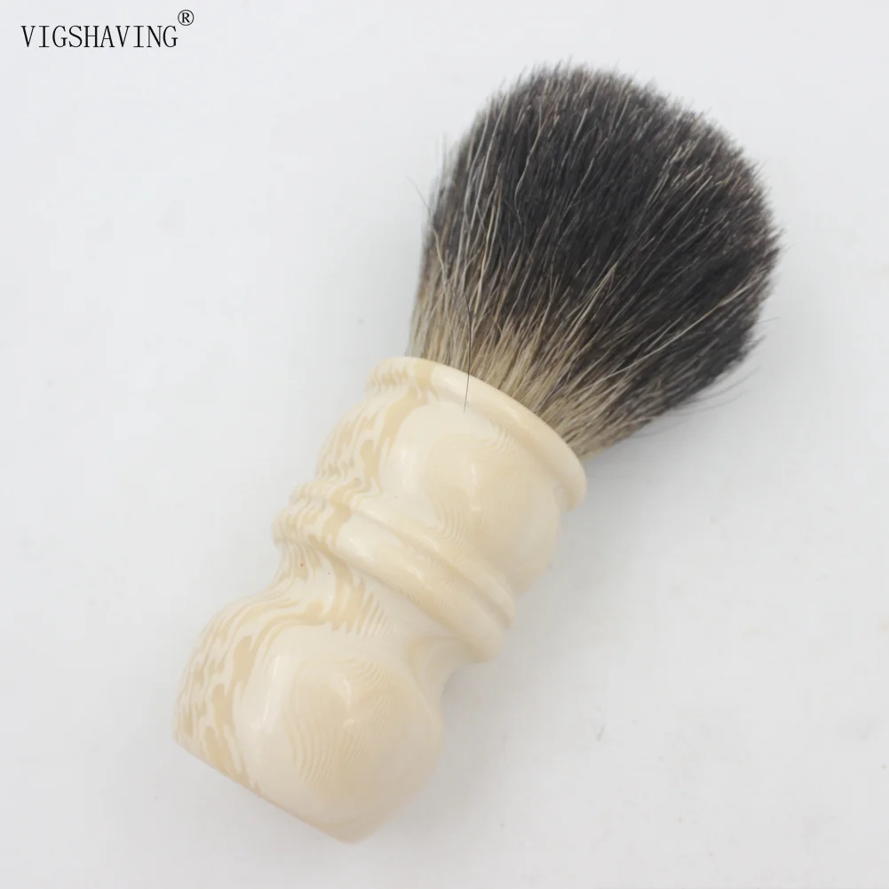 VIGSHAVING 24mm Knot Resin Handle Pure Badger Hair Men Shaving Brush for Baber Manual Razor Shave
VIGSHAVING 24mm Knot Resin Handle Pure Badger Hair Men Shaving Brush for Baber Manual Razor Shave
