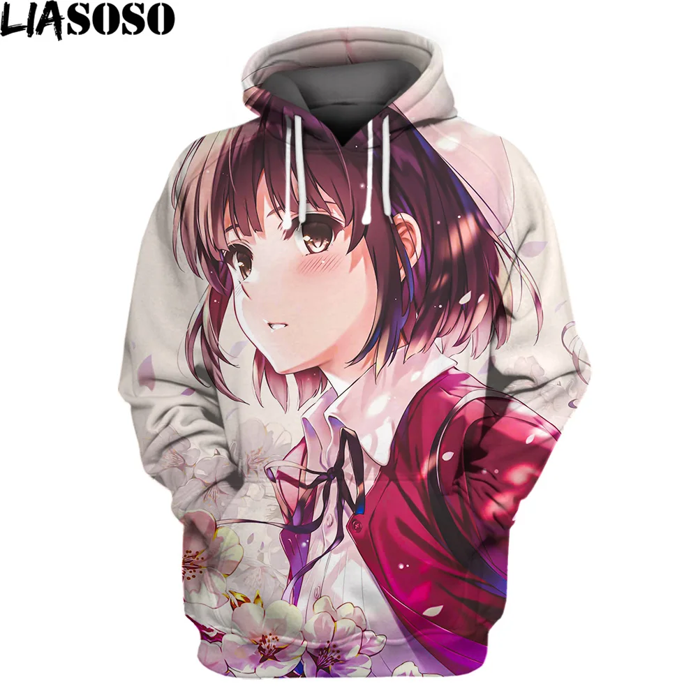 LIASOSO Megumi Kato Eriri Anime Hoodie Saekano How To Raise A Boring Girlfriend Long Sleeve Hooded Sweatshirts Otaku Men's Coat
LIASOSO Megumi Kato Eriri Anime Hoodie Saekano How To Raise A Boring Girlfriend Long Sleeve Hooded Sweatshirts Otaku Men's Coat