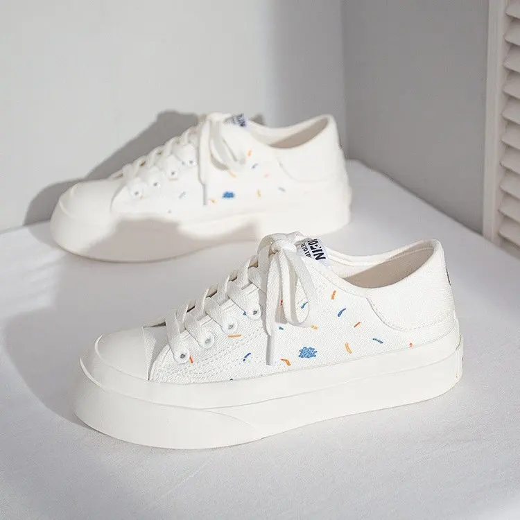 Canvas Shoes Female Student Joker Ins Niche Design Board Shoes Summer 2021 New Tide White Shoes White Shoes Platform Shoes
Canvas Shoes Female Student Joker Ins Niche Design Board Shoes Summer 2021 New Tide White Shoes White Shoes Platform Shoes