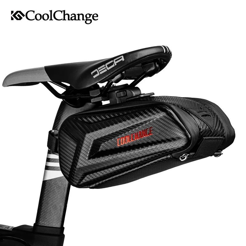 CoolChange Waterproof Reflective Cycling Seatpost Bag Bicycle Saddle Bag 3D Hard Shell Tube Rear Tail Bike Bag Bike Accessories
CoolChange Waterproof Reflective Cycling Seatpost Bag Bicycle Saddle Bag 3D Hard Shell Tube Rear Tail Bike Bag Bike Accessories