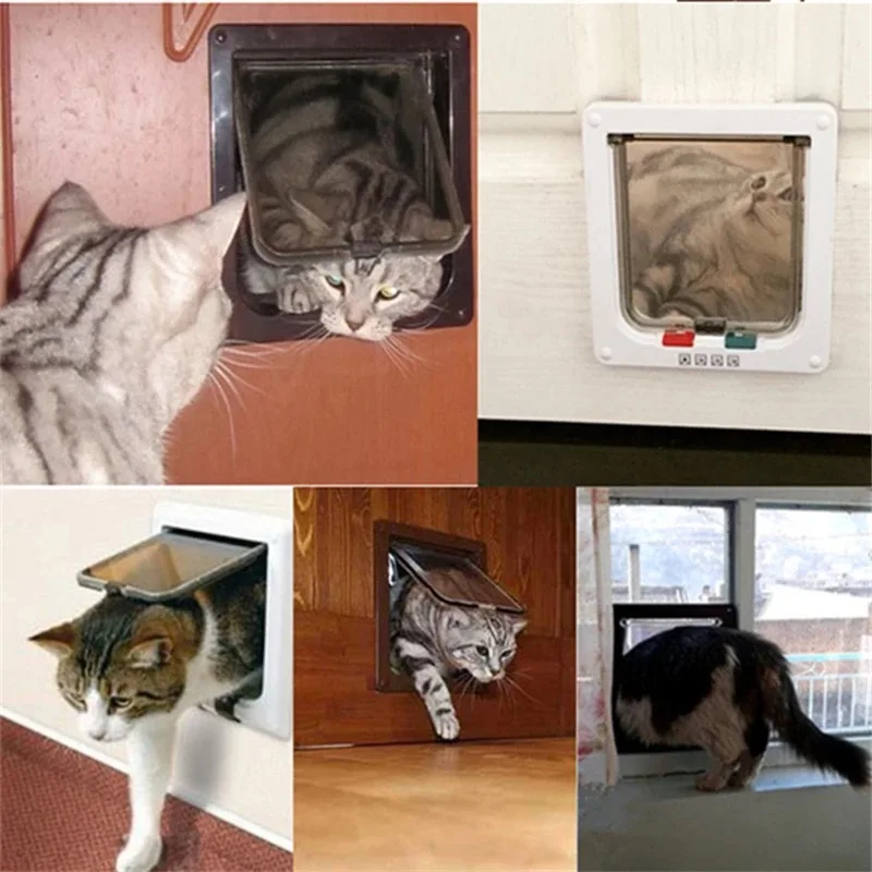 HYSENSS Dog Cat Door Free Access 4 Way Magnetic Lockable Flap Door Door Gate Telescoping Frame Flap Gate Magnetic Closure Door
HYSENSS Dog Cat Door Free Access 4 Way Magnetic Lockable Flap Door Door Gate Telescoping Frame Flap Gate Magnetic Closure Door