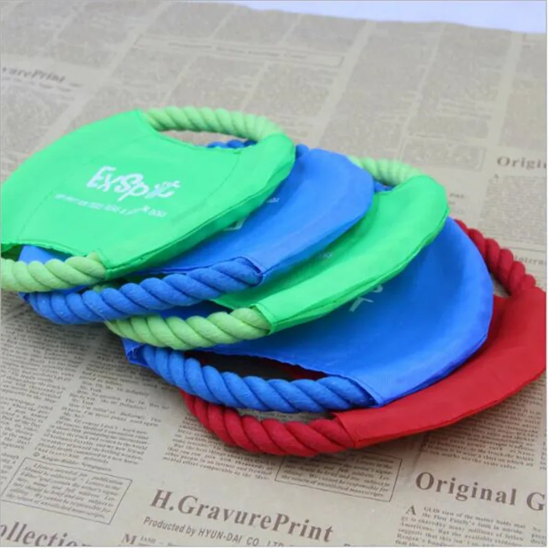 Durable Pet Dog Outdoor Training Flying Discs Toy Nylon Big Dogs Chew Cotton Rope Toy Puppy Teeth Clean Interactive Play Toys 
Durable Pet Dog Outdoor Training Flying Discs Toy Nylon Big Dogs Chew Cotton Rope Toy Puppy Teeth Clean Interactive Play Toys