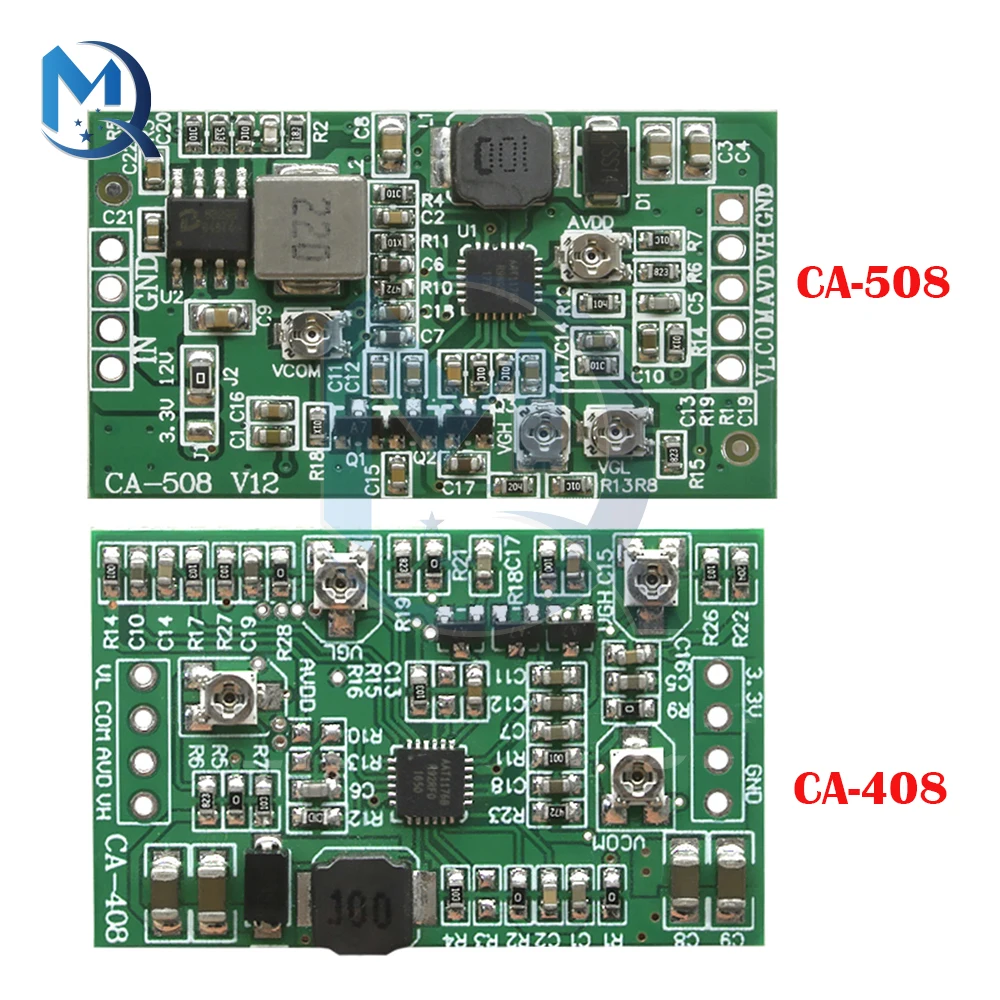 3.3V CA-508 CA-408 4 Channel Adjustable Booster Board Module LCD Screen TCON Board TFT Backlight Driver Step Up TCON Board
3.3V CA-508 CA-408 4 Channel Adjustable Booster Board Module LCD Screen TCON Board TFT Backlight Driver Step Up TCON Board