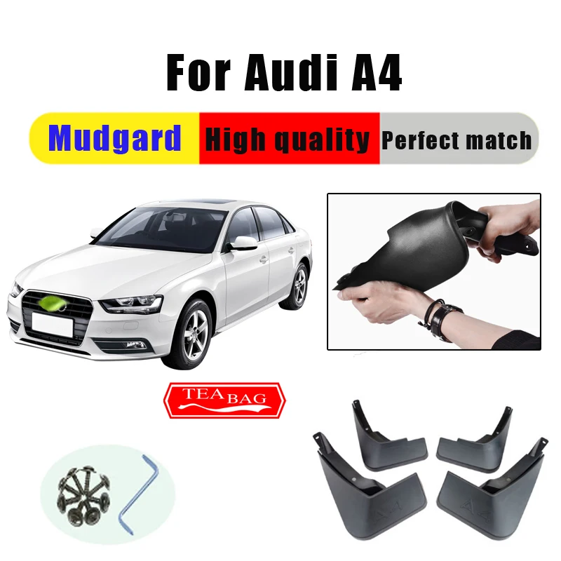 Mud Flaps For Audi A4 B6 B7 B8 B9 Mudguards Fenders Splash Guards Car Accessories Auto Styline 4 PCS
Mud Flaps For Audi A4 B6 B7 B8 B9 Mudguards Fenders Splash Guards Car Accessories Auto Styline 4 PCS