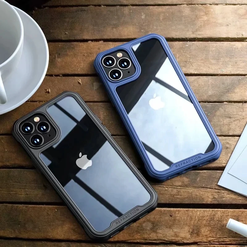 Роскошный противоударный чехол для iPhone X XR XS MAX 6 6S 7 8 Plus мягкий акриловый 12 13 11 Pro Max
