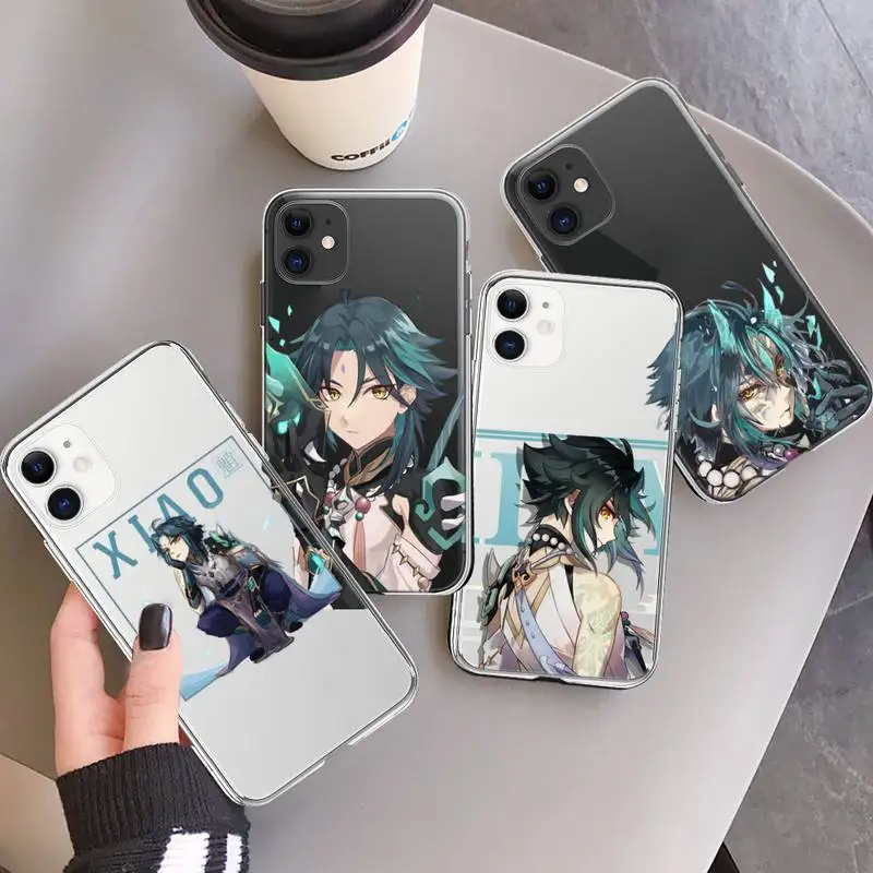 Xiao Genshin Impact hot Game Phone Case Transparent soft For iphone 12 11 13 7 8 6 s plus x xs xr pro max mini
Xiao Genshin Impact hot Game Phone Case Transparent soft For iphone 12 11 13 7 8 6 s plus x xs xr pro max mini