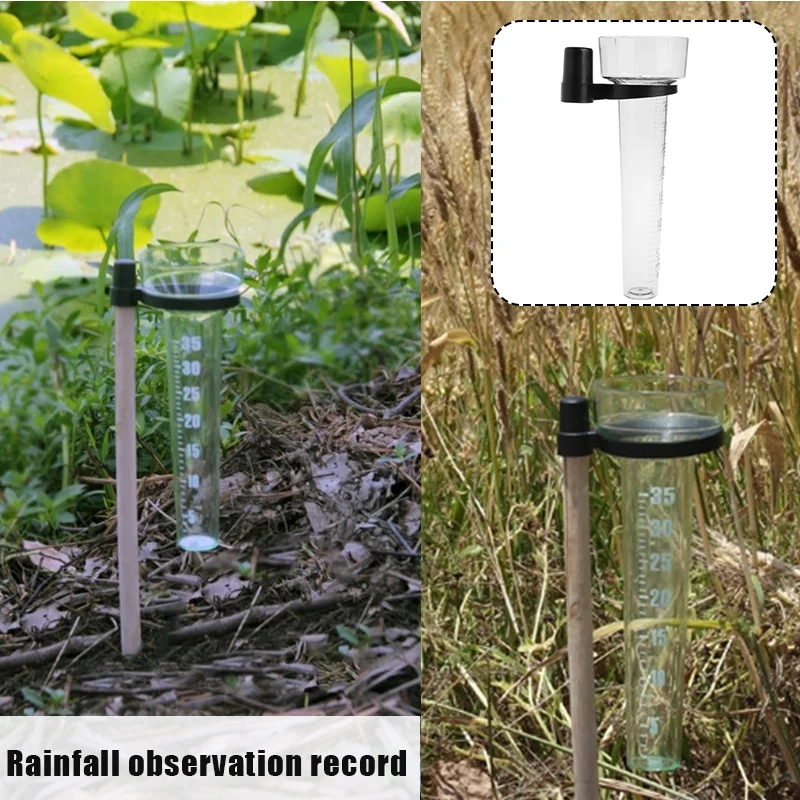 2pcs Plastic Rain Gauge with Wooden Stick Up to 36cm Measurement Tool for Garden Water Ground Drops Ship DTT88
2pcs Plastic Rain Gauge with Wooden Stick Up to 36cm Measurement Tool for Garden Water Ground Drops Ship DTT88