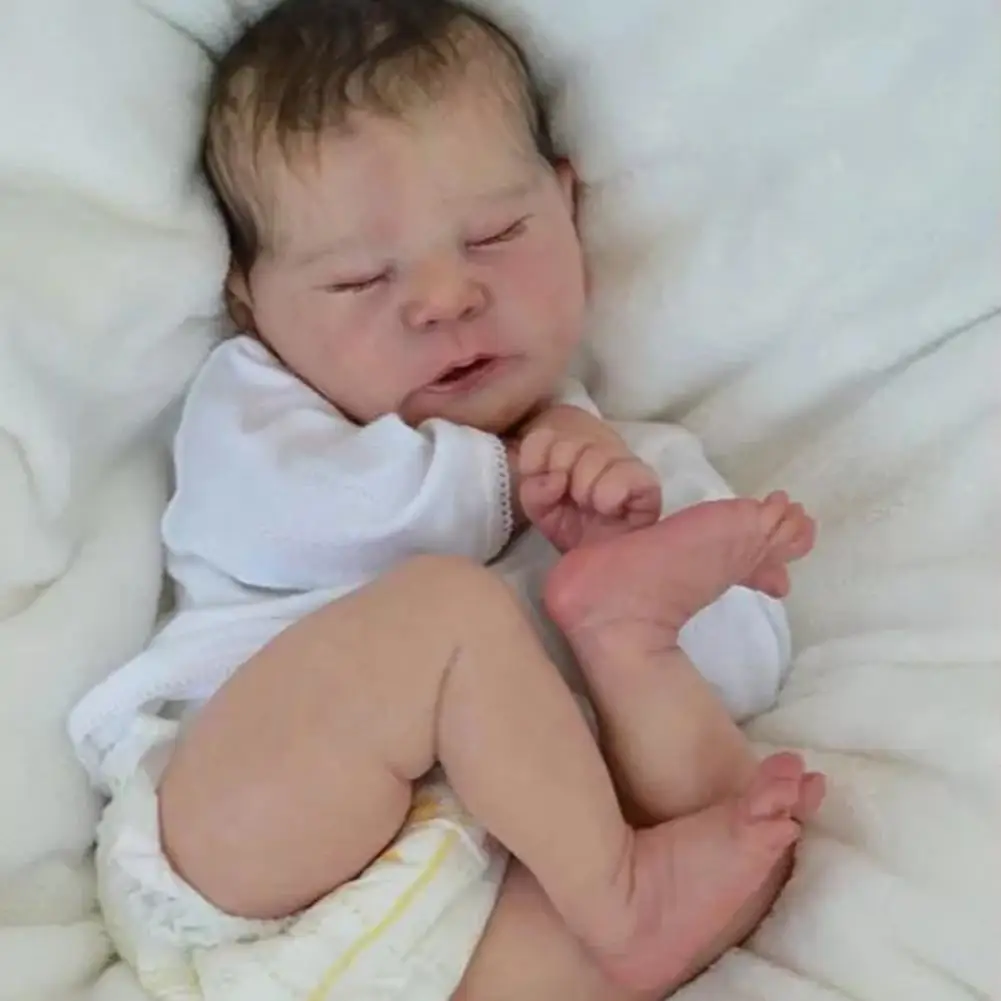 21inch Reborn Doll Kit Popular Limited Edition With COA Sleeping Baby Unfinished Doll Parts
21inch Reborn Doll Kit Popular Limited Edition With COA Sleeping Baby Unfinished Doll Parts