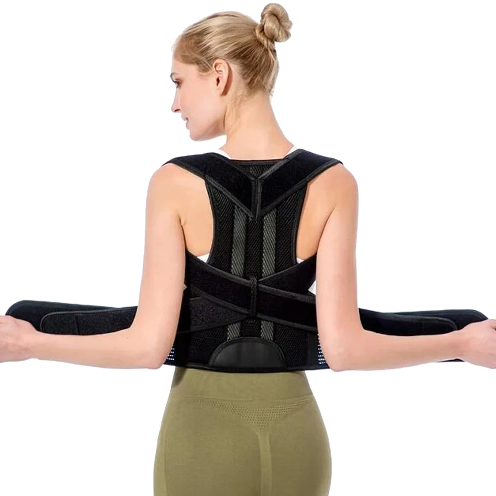 Newest Design Medical Therapy Support Shoulder Back Brace Lumbar Posture Correction Spine Postural Corrector Belt Health Care
Newest Design Medical Therapy Support Shoulder Back Brace Lumbar Posture Correction Spine Postural Corrector Belt Health Care