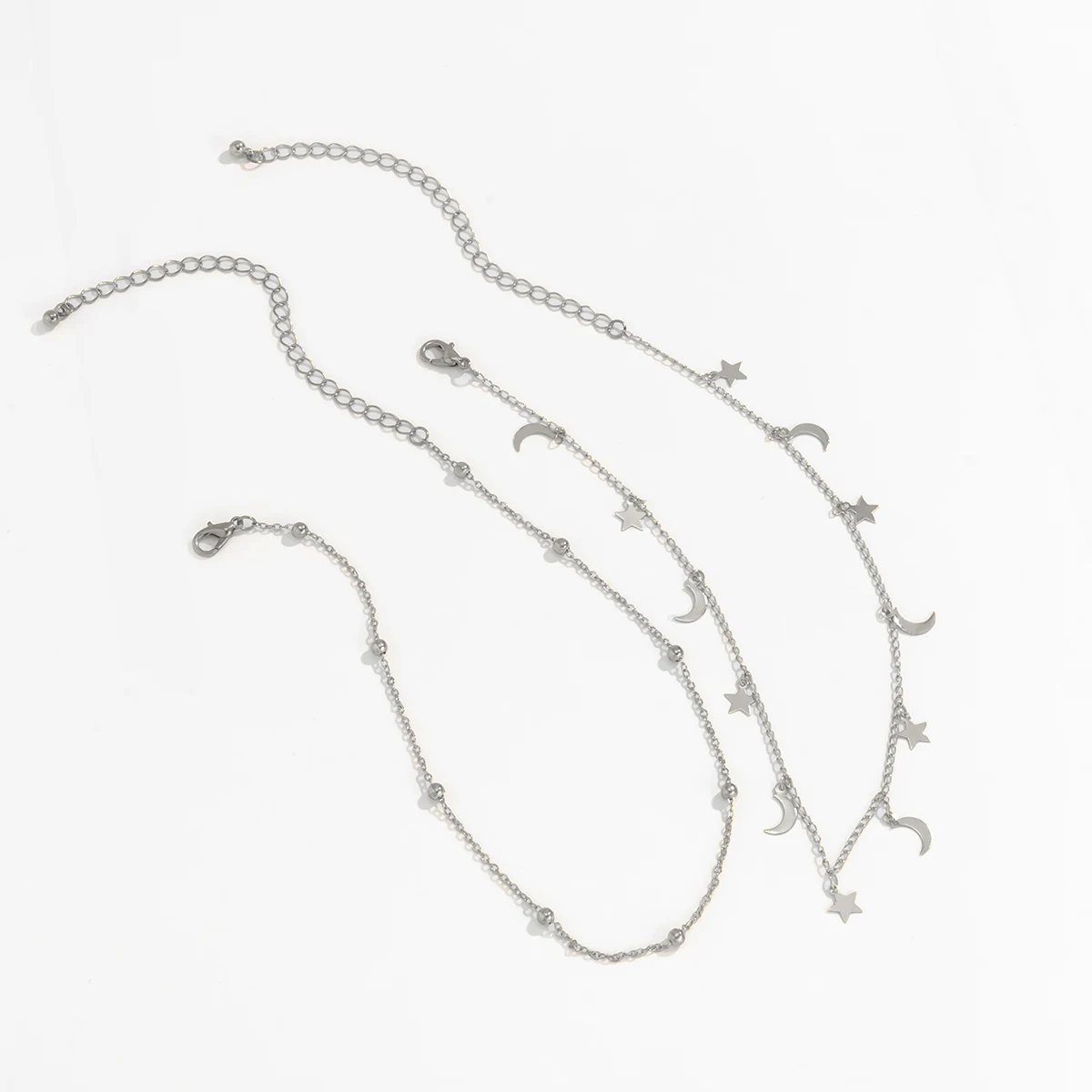 PuRui Small Beads Chain with Stars/Moon Pendant Necklace for Women Fashion Gold/Silver Color Choker Necklace 2021 Trendy Jewelry
PuRui Small Beads Chain with Stars/Moon Pendant Necklace for Women Fashion Gold/Silver Color Choker Necklace 2021 Trendy Jewelry
