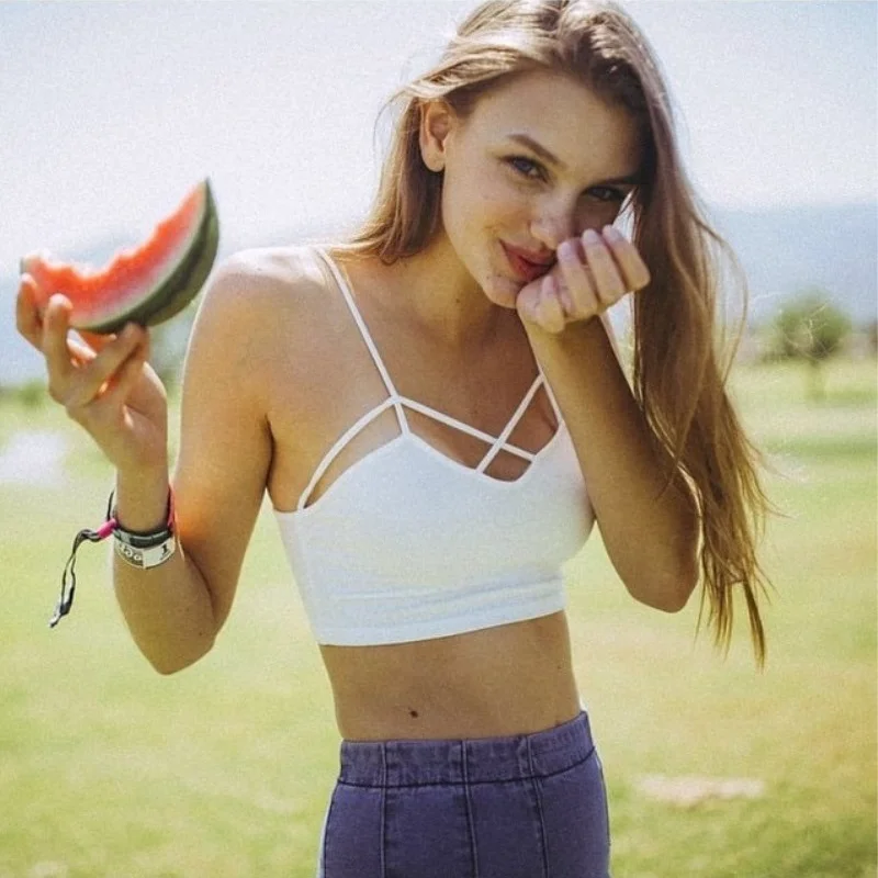 Underwear Women Bra Lingerie Push Up Cross Sexy Sports Wrapped Chest Hollow Tube Top Bottoming Vest Casual Modal
Underwear Women Bra Lingerie Push Up Cross Sexy Sports Wrapped Chest Hollow Tube Top Bottoming Vest Casual Modal