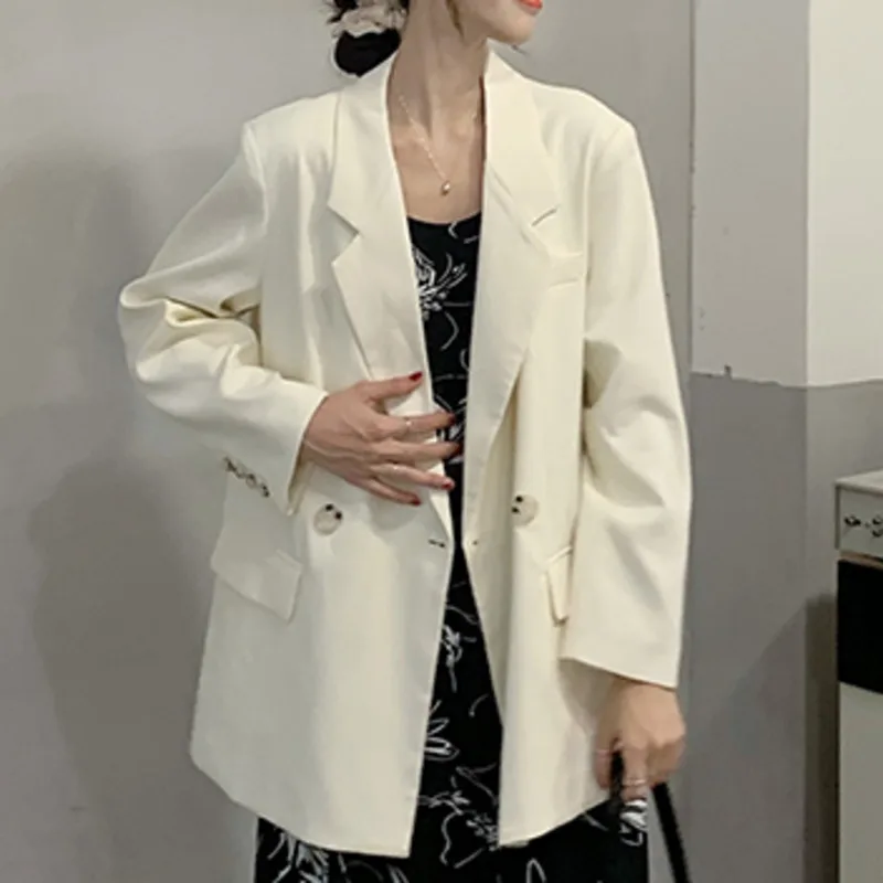 Blazer Women Single Breasted Full Sleeve Jacket Fashion Work Wear Office Lady Elegant Coat Outwear Female Solid Notched Tops
Blazer Women Single Breasted Full Sleeve Jacket Fashion Work Wear Office Lady Elegant Coat Outwear Female Solid Notched Tops