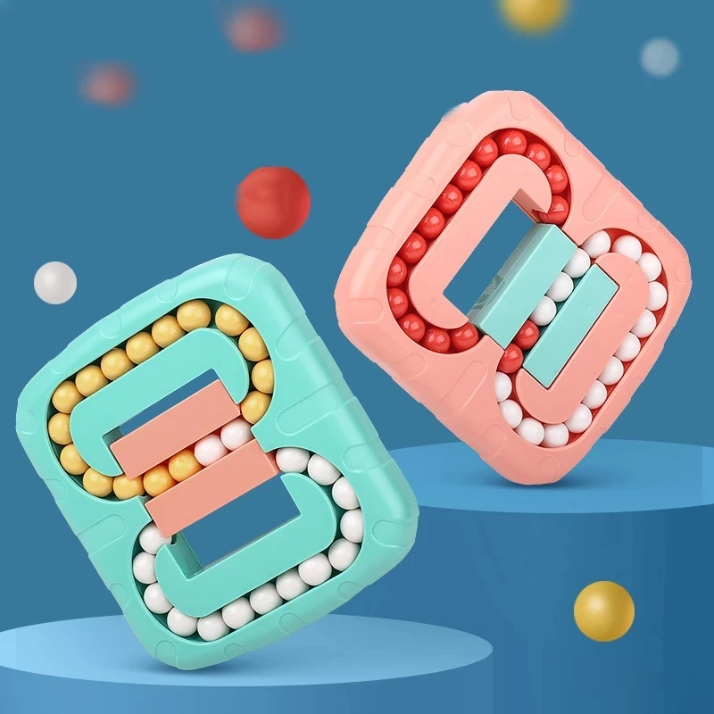 Rotating Magic Beans Cube Fingertip Fidget Toys Kids Adults Stress Relief Spin Bead Puzzles Children Education Intelligence Game 
Rotating Magic Beans Cube Fingertip Fidget Toys Kids Adults Stress Relief Spin Bead Puzzles Children Education Intelligence Game