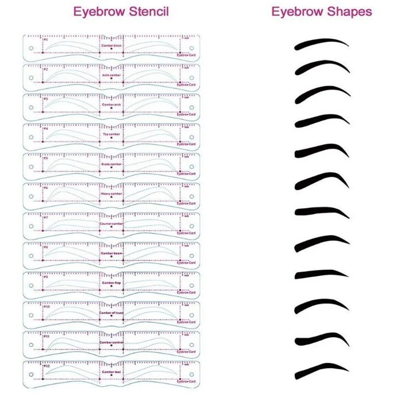 12pcs/Set Head-Wearing Thrush Assist Tool Conjoined Threading Thrush Card Artifact Female Eyebrow Modification Makeup Mold 
12pcs/Set Head-Wearing Thrush Assist Tool Conjoined Threading Thrush Card Artifact Female Eyebrow Modification Makeup Mold