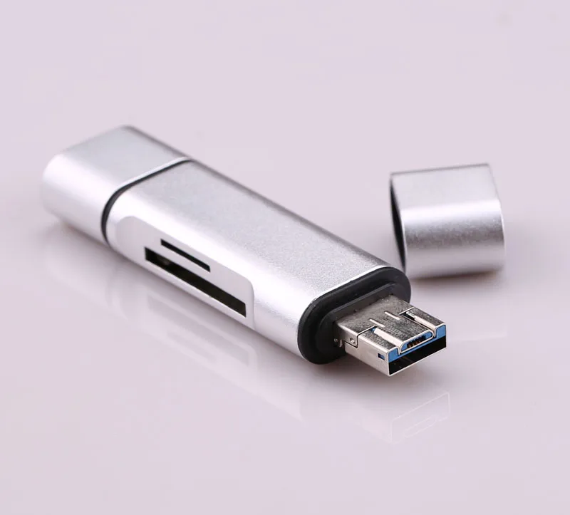 USB Type C кардридер алюминиевый сплав|Картридеры| |