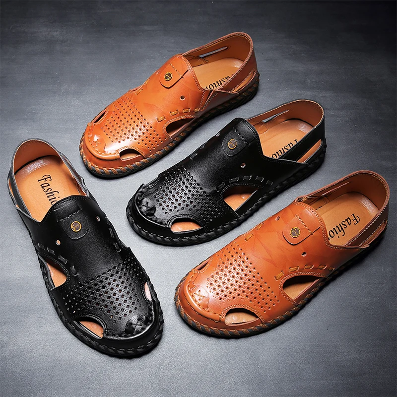 Roman Sandals Men Sandalias Piel Hombre Mens Sandals Comfort Summer Leather Men 39 S Beach Outdoor Sandalia Masculina De Praia
Roman Sandals Men Sandalias Piel Hombre Mens Sandals Comfort Summer Leather Men 39 S Beach Outdoor Sandalia Masculina De Praia
