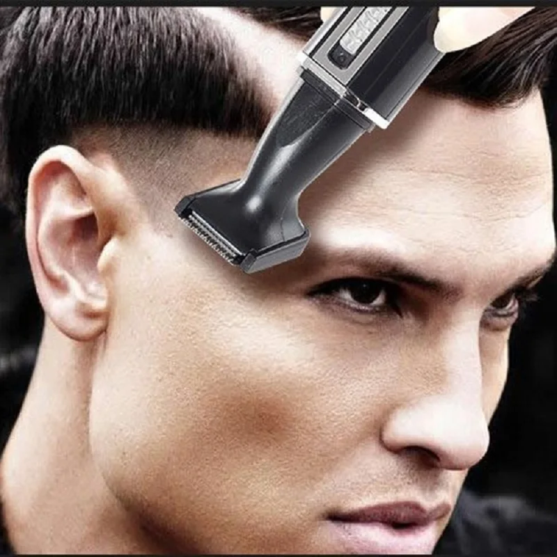 All in one grooming kit rechargeable electric razor for men shaver hair trimmer ear beard eyebrow face shaving machine | Бытовая