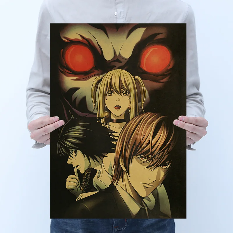 Настенная картина «Death Note», картина для интерьера, аксессуары для украшения дома, плакаты, принты, винтажные крафт-бумажные обои для детей
Настенная картина «Death Note», картина для интерьера, аксессуары для украшения дома, плакаты, принты, винтажные крафт-бумажные обои для детей