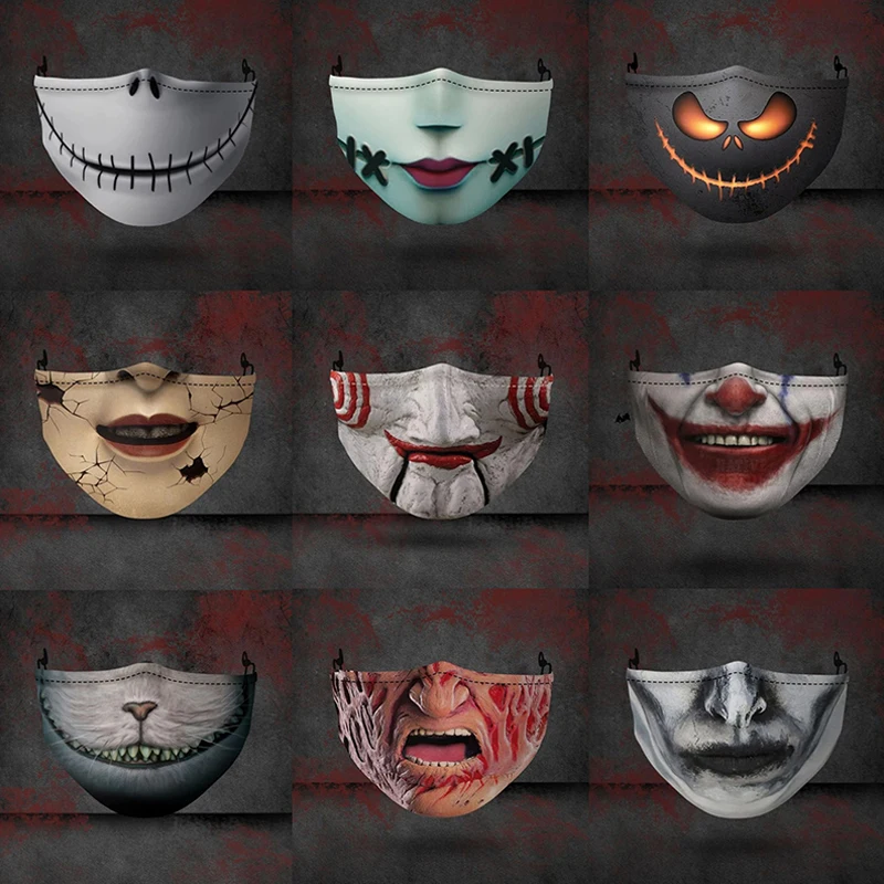 Halloween Death Joker Jack Horror Cospaly Mouth Masks Face-Protection Breathable Adult Party Mask Women Men Unisex 1PC
Halloween Death Joker Jack Horror Cospaly Mouth Masks Face-Protection Breathable Adult Party Mask Women Men Unisex 1PC