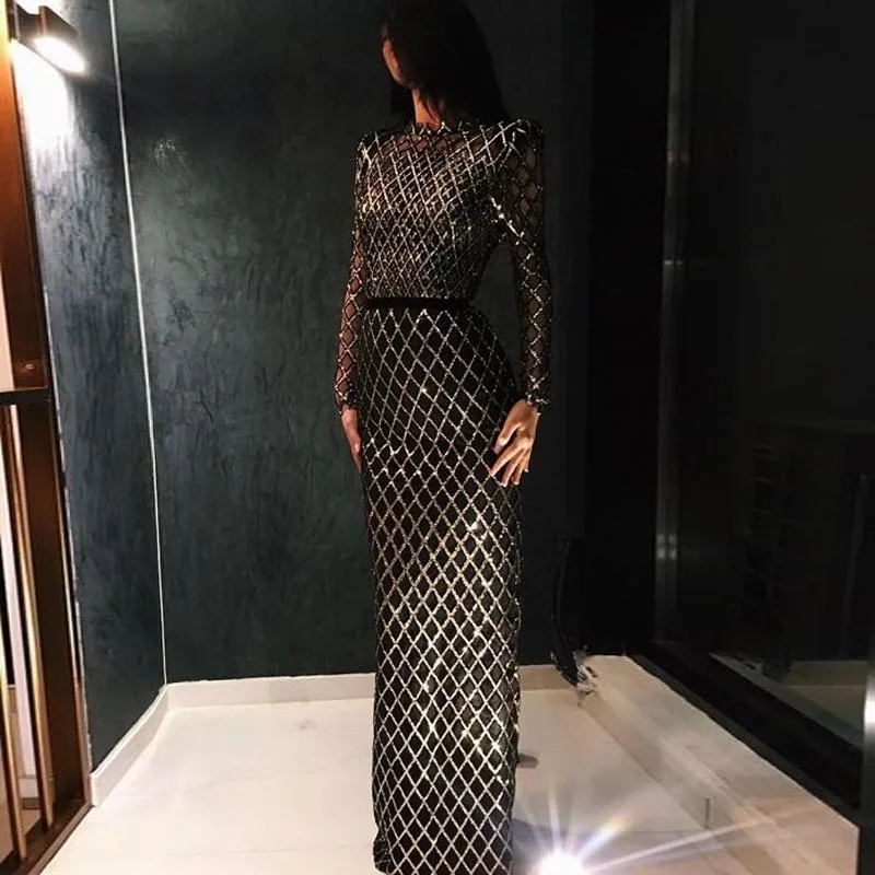 Sexy Black Gold Plaid Sequin Dress Women Long Sleeve Party Evening Bodycon Maxi Dress Elegant Vintage Dresses Vestidos New
Sexy Black Gold Plaid Sequin Dress Women Long Sleeve Party Evening Bodycon Maxi Dress Elegant Vintage Dresses Vestidos New
