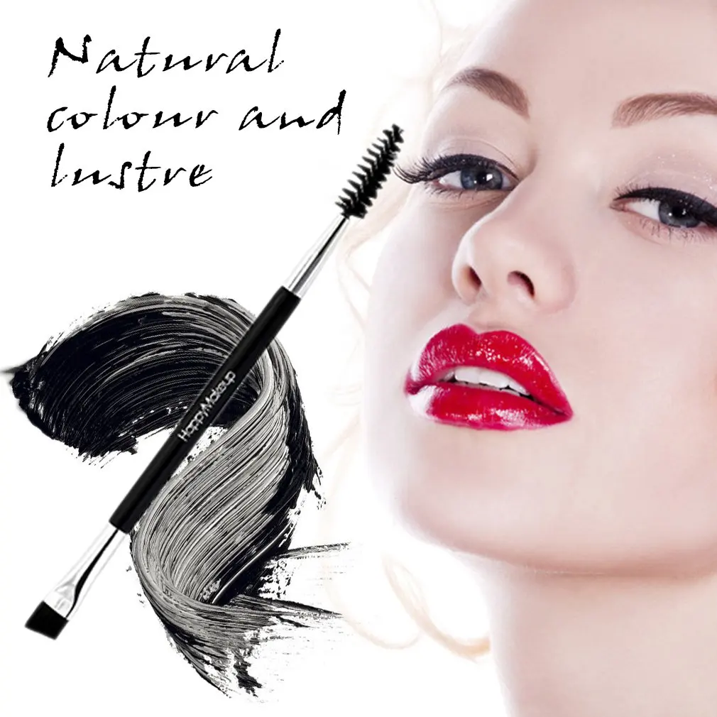 Portable Size Women Facial Makeup Cosmetic Eyebrow Brush Tool HappyMakeup Double Head Wooden Handle Eyebrow Brush Comb
Portable Size Women Facial Makeup Cosmetic Eyebrow Brush Tool HappyMakeup Double Head Wooden Handle Eyebrow Brush Comb