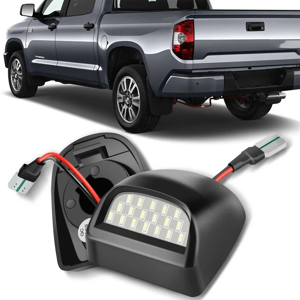 2PCS Left+Right LED License Plate Light For GMC Sierra -Chevy -Silverado 1500 2500 3500 3W DC12V ABS Xenon White Car Accessorry
2PCS Left+Right LED License Plate Light For GMC Sierra -Chevy -Silverado 1500 2500 3500 3W DC12V ABS Xenon White Car Accessorry