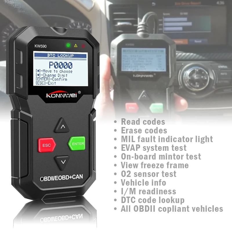 Диагностический инструмент OBD, автомобильный считыватель кодов OBD2, сканер с поддержкой многобрендовых автомобилей и языков, диагностическ...
Диагностический инструмент OBD, автомобильный считыватель кодов OBD2, сканер с поддержкой многобрендовых автомобилей и языков, диагностическ...