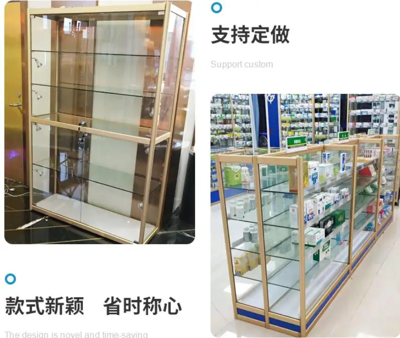 Counter smoke cabinet glass display cabinet cosmetics jewelry cabinet display cabinet shelf glass cabinet
Counter smoke cabinet glass display cabinet cosmetics jewelry cabinet display cabinet shelf glass cabinet