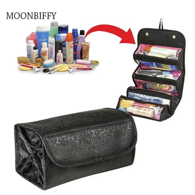Make Up Cosmetic Bag Case Women Makeup Bag Hanging Toiletries Travel Kit Jewelry Organizer Fold Cosmetic Case professional
Make Up Cosmetic Bag Case Women Makeup Bag Hanging Toiletries Travel Kit Jewelry Organizer Fold Cosmetic Case professional