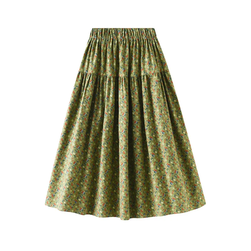 Женская длинная юбка с высокой талией, Повседневная элегантная свободная трапециевидная тонкая юбка с цветочным принтом в стиле ретро, Осе...
Женская длинная юбка с высокой талией, Повседневная элегантная свободная трапециевидная тонкая юбка с цветочным принтом в стиле ретро, Осе...