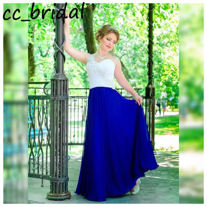 Elegant One Shoulder Long Prom Dress 2020 Ruffled Chiffon Royal Blue Turkish Evening Gowns Beading Crystal rochii de ocazie
Elegant One Shoulder Long Prom Dress 2020 Ruffled Chiffon Royal Blue Turkish Evening Gowns Beading Crystal rochii de ocazie