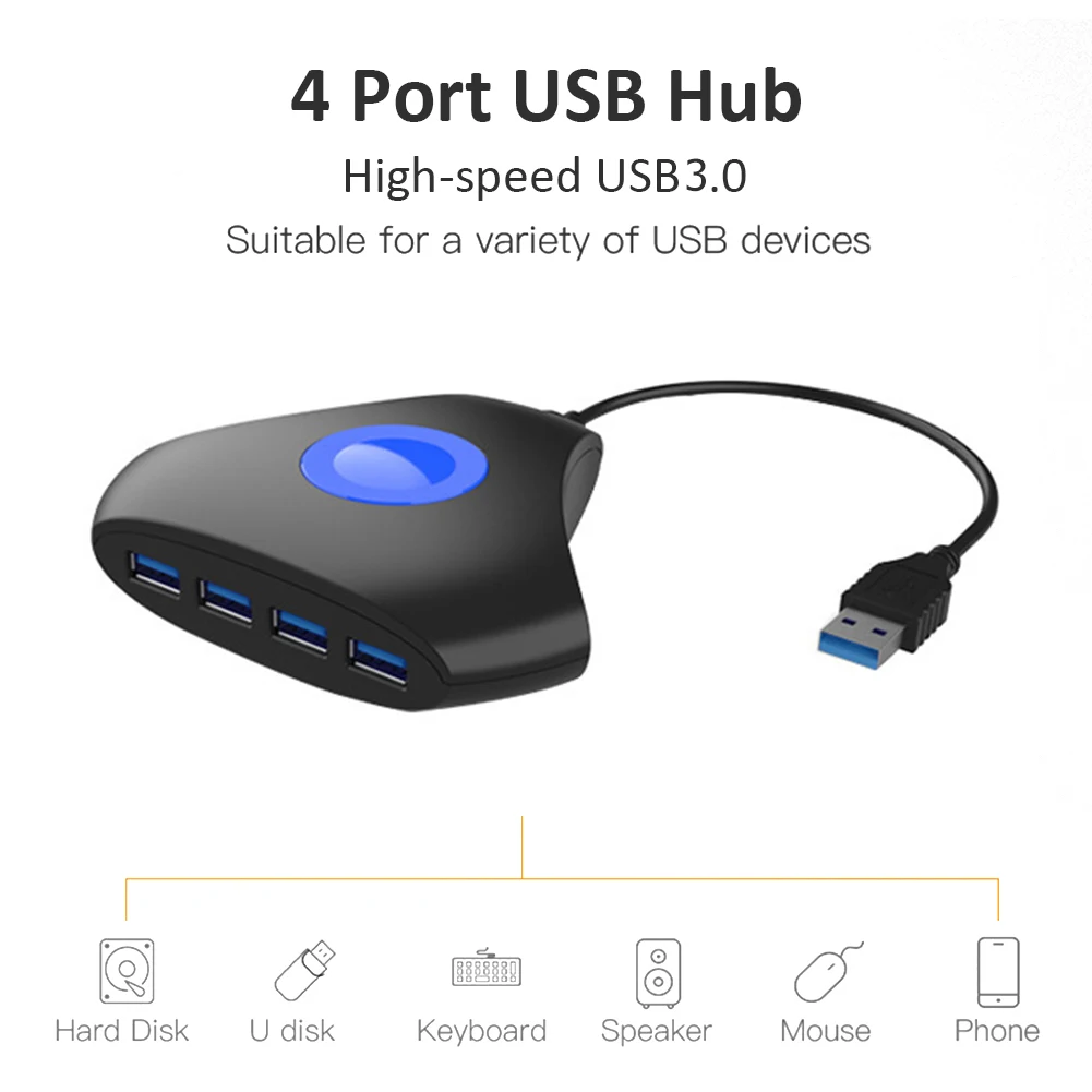 For Sony PS5 4 High Speed HUB Converter PC Connector Adapter For Sony PS5 4 Ports USB 3.0 Splitter 4 in 1 USB Expansion Adapter
For Sony PS5 4 High Speed HUB Converter PC Connector Adapter For Sony PS5 4 Ports USB 3.0 Splitter 4 in 1 USB Expansion Adapter