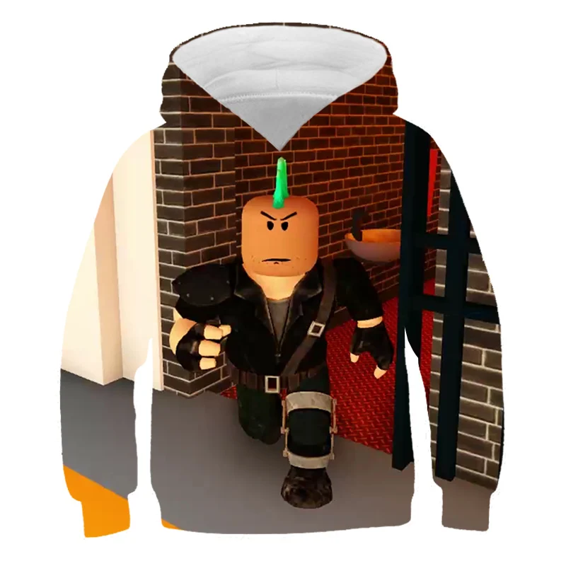 3D Printing Cartoon Robloxing Boys and Girls Sweatshirt Hoodie Kids Clothes Girls Funny Hoodies for Teen 4-14 Y Children Costume
3D Printing Cartoon Robloxing Boys and Girls Sweatshirt Hoodie Kids Clothes Girls Funny Hoodies for Teen 4-14 Y Children Costume