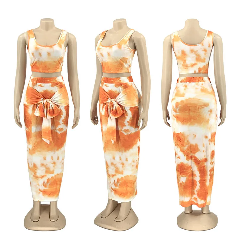 Slim Elegant Dress Matching Sets Night Club Outfits Sexy Women's Skirt Two-Piece Set Women Bandage Tank Tops Party Dress
Slim Elegant Dress Matching Sets Night Club Outfits Sexy Women's Skirt Two-Piece Set Women Bandage Tank Tops Party Dress