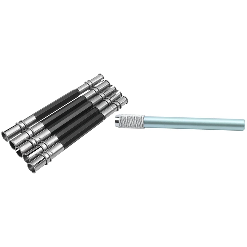 5PCS Double Head Pencil Extender Holder Pencil Lengthener Tool with 6PCS Metal Pencil Lengthener Extender Holder
5PCS Double Head Pencil Extender Holder Pencil Lengthener Tool with 6PCS Metal Pencil Lengthener Extender Holder