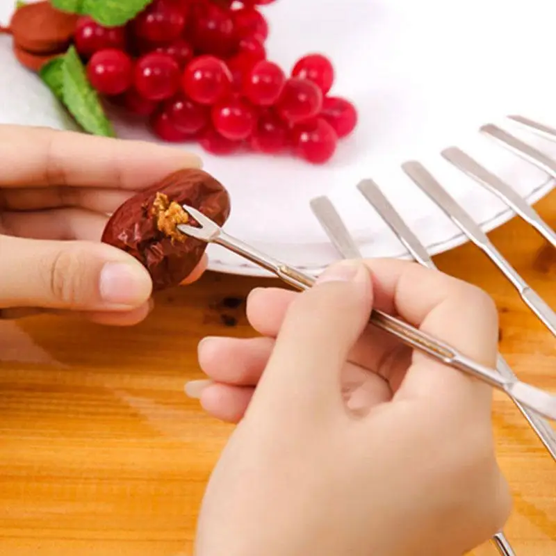1pc Steel Fork Lobster Crab Needle Multifunctional Kitchen Gadgets Fork Walnut Fruit Needle Tools Seafood N8i0
1pc Steel Fork Lobster Crab Needle Multifunctional Kitchen Gadgets Fork Walnut Fruit Needle Tools Seafood N8i0