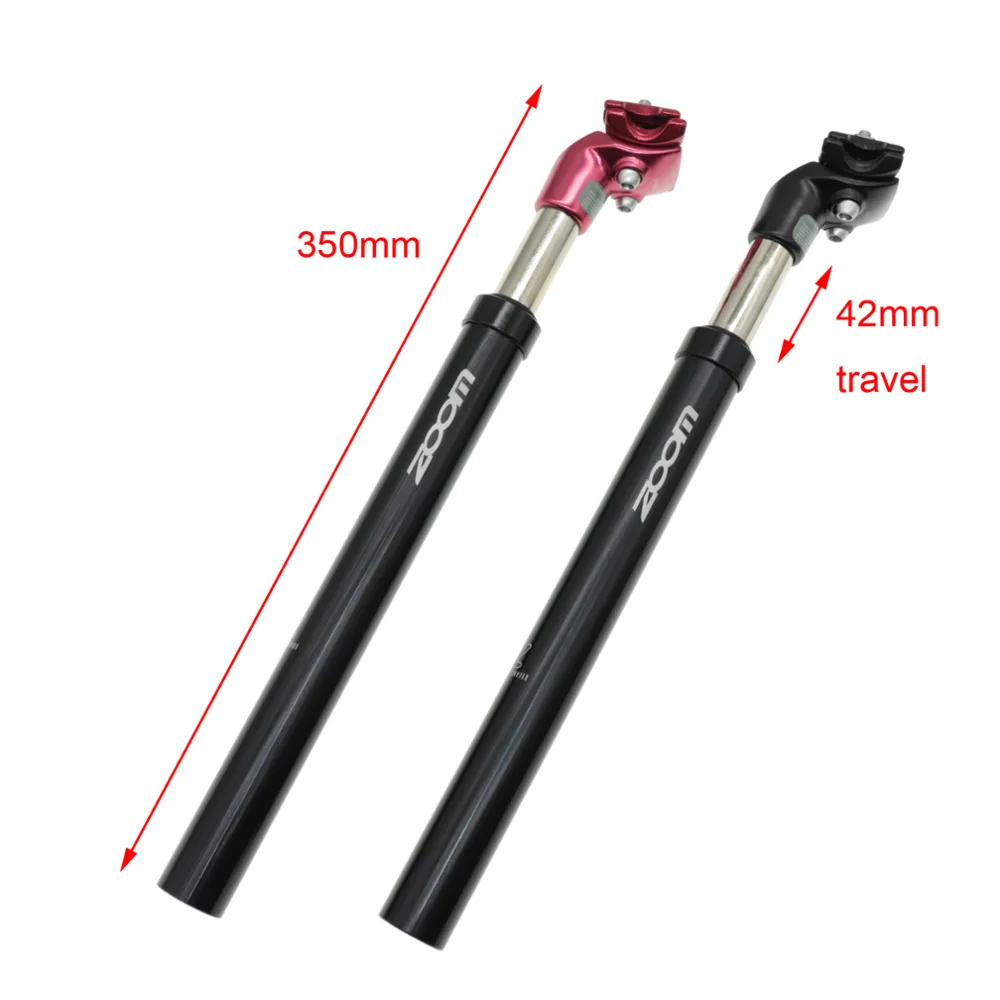 ZOOM Suspension Seatpost Shock Absorber damping Alu MTB mountain bike Bicycle Seat post 27.2 28.6 30.1 30.4 30.9 31.6 33.9
ZOOM Suspension Seatpost Shock Absorber damping Alu MTB mountain bike Bicycle Seat post 27.2 28.6 30.1 30.4 30.9 31.6 33.9