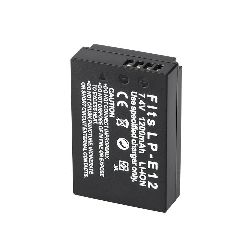 Suitable for Canon LP-E12 battery LPE12 battery Canon EOS M camera battery
Suitable for Canon LP-E12 battery LPE12 battery Canon EOS M camera battery