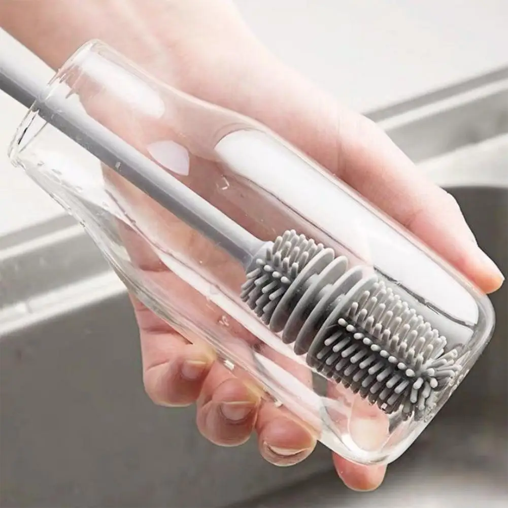 Long Handle Silicone Cup Brush Deep Clean Drink Wineglass Bottle Glass Cup Washing Cleaning Sponge Brushes Cleaner Kitchen Tools
Long Handle Silicone Cup Brush Deep Clean Drink Wineglass Bottle Glass Cup Washing Cleaning Sponge Brushes Cleaner Kitchen Tools