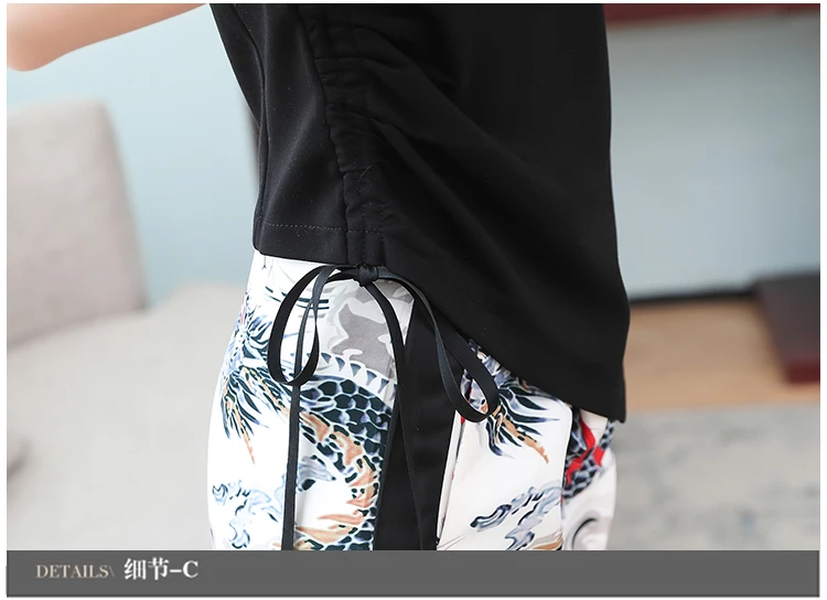 Chinese Style Women Two Piece Outfits Summer Wholesale Clothing Set Floral Print Wide Leg Pants Geometric Womens Matching Set
Chinese Style Women Two Piece Outfits Summer Wholesale Clothing Set Floral Print Wide Leg Pants Geometric Womens Matching Set