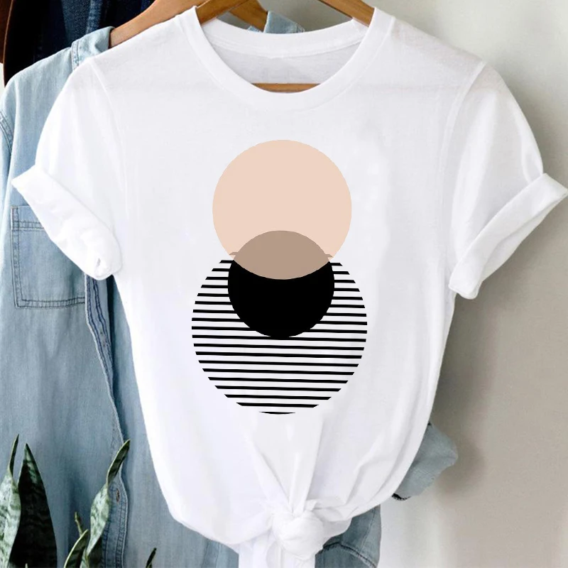 T-shirts Women 90s Casual Cute Office Geometric Kawaii Cute Fashion Clothes Stylish Tshirt Top Lady Print Girl Tee T-Shirt
T-shirts Women 90s Casual Cute Office Geometric Kawaii Cute Fashion Clothes Stylish Tshirt Top Lady Print Girl Tee T-Shirt