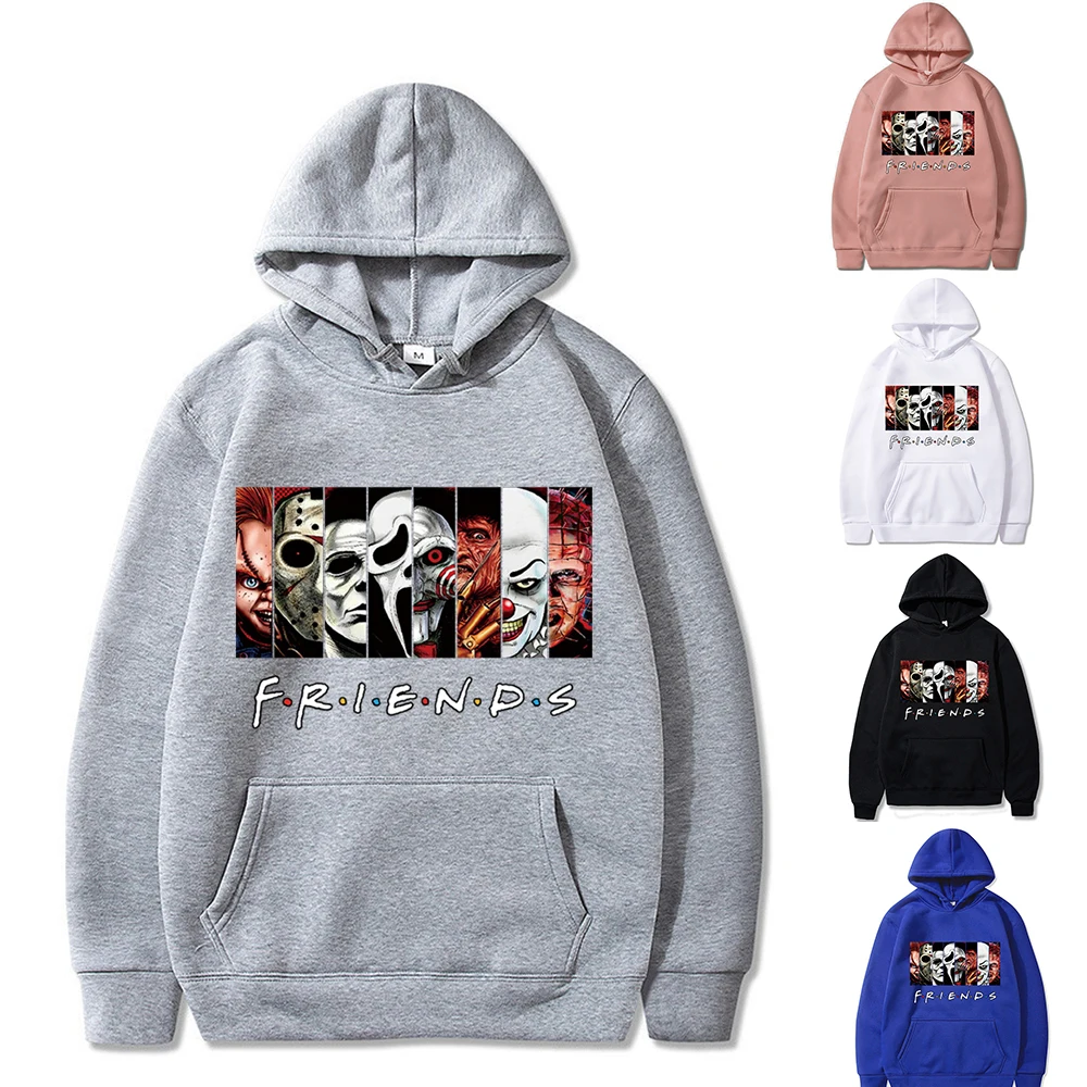New Hoodie Men and Women Casual Sweatshirt Horror Movie Pattern Printing Hoodies Clothing Autumn Essentials Long Sleeve Pullover
New Hoodie Men and Women Casual Sweatshirt Horror Movie Pattern Printing Hoodies Clothing Autumn Essentials Long Sleeve Pullover