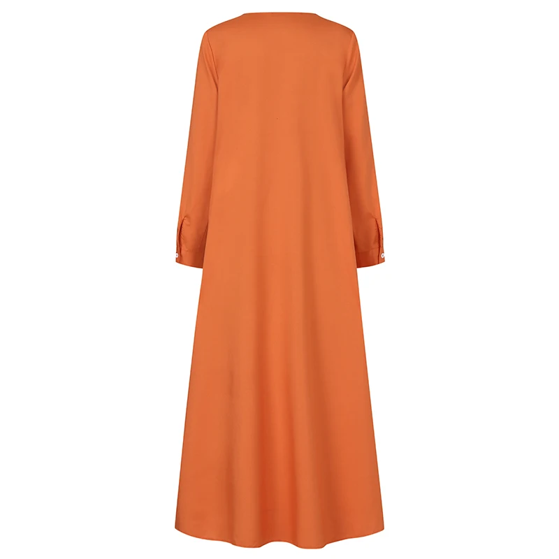 Turkey Muslim Women Long Dress Moroccan Kaftan Party Maxi Vestido Button Robe Femme Musulman Prayer Garment Islamic Clothing
Turkey Muslim Women Long Dress Moroccan Kaftan Party Maxi Vestido Button Robe Femme Musulman Prayer Garment Islamic Clothing