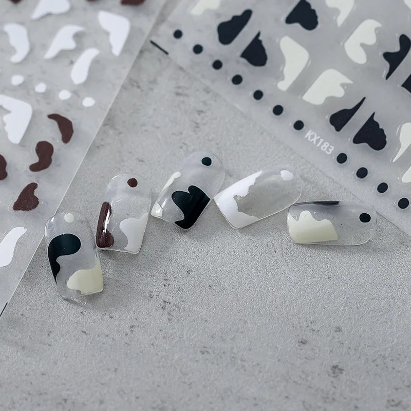 Simple Color Mixing Letter Geometry Stickers Decals Leaf Abstract Face Slider Spring Summer Nail Art Decoration
Simple Color Mixing Letter Geometry Stickers Decals Leaf Abstract Face Slider Spring Summer Nail Art Decoration